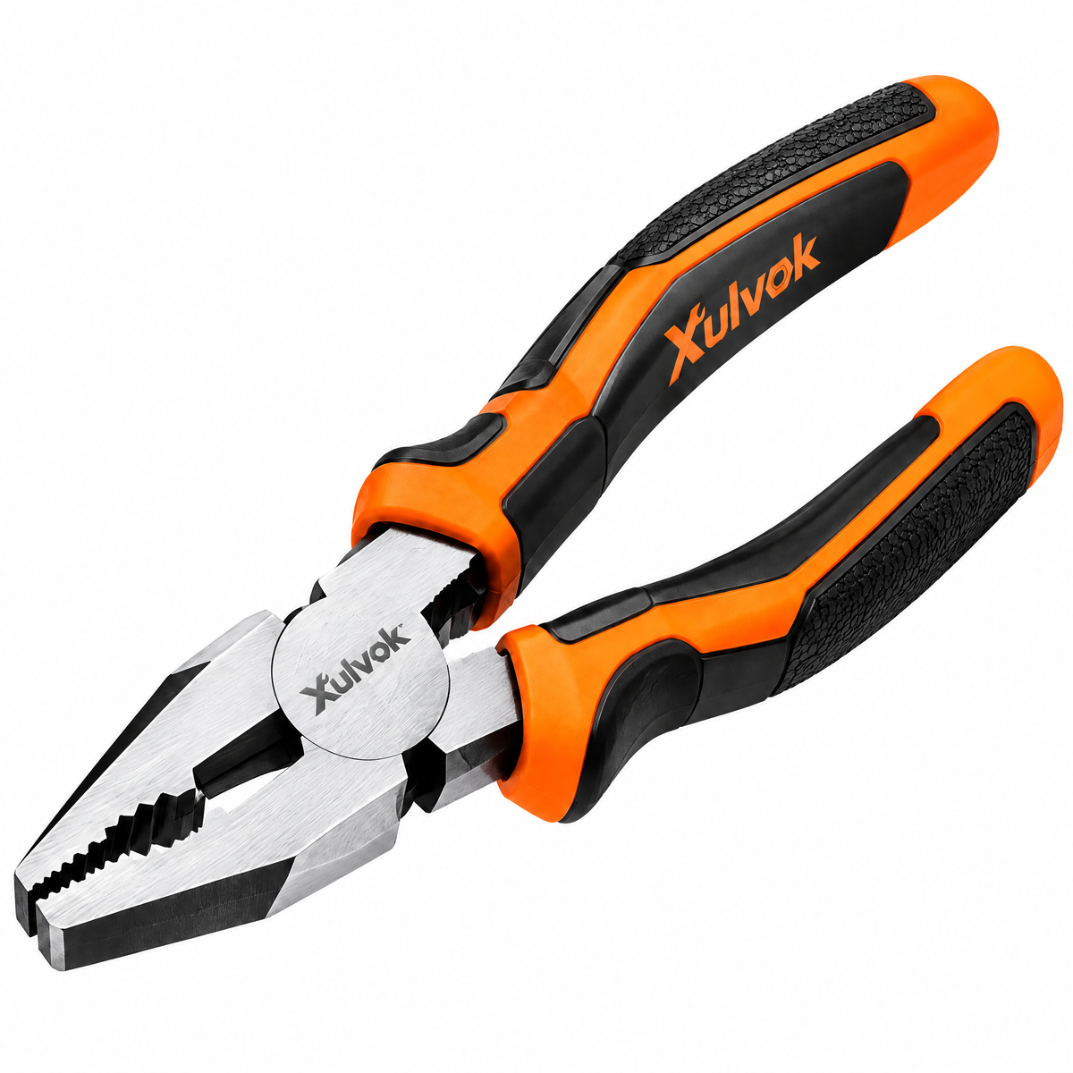 Xulvok™ Combination Pliers with Comfort-Grip Handles — close-up view