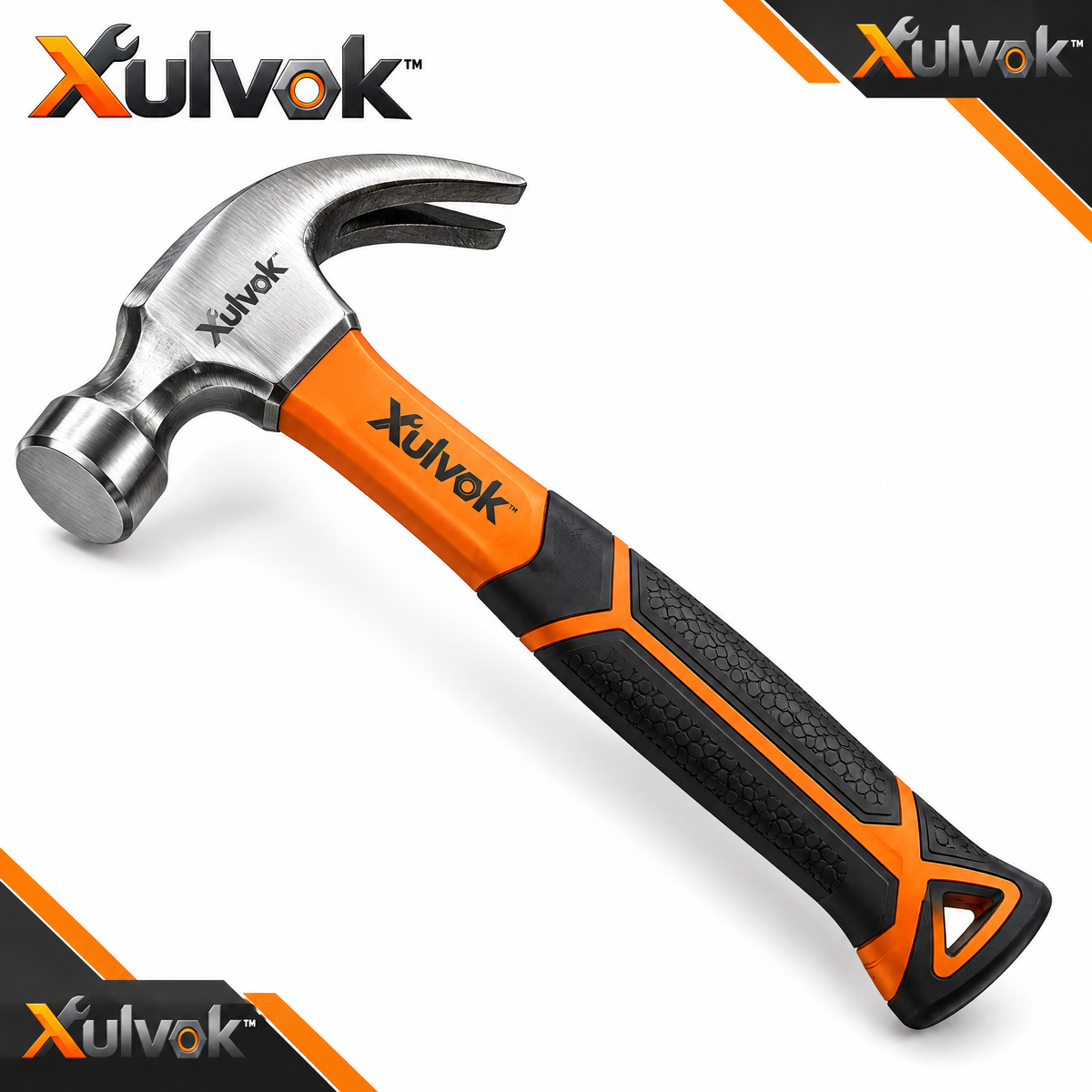 Xulvok™ Claw Hammer with Textured Grip — product overview