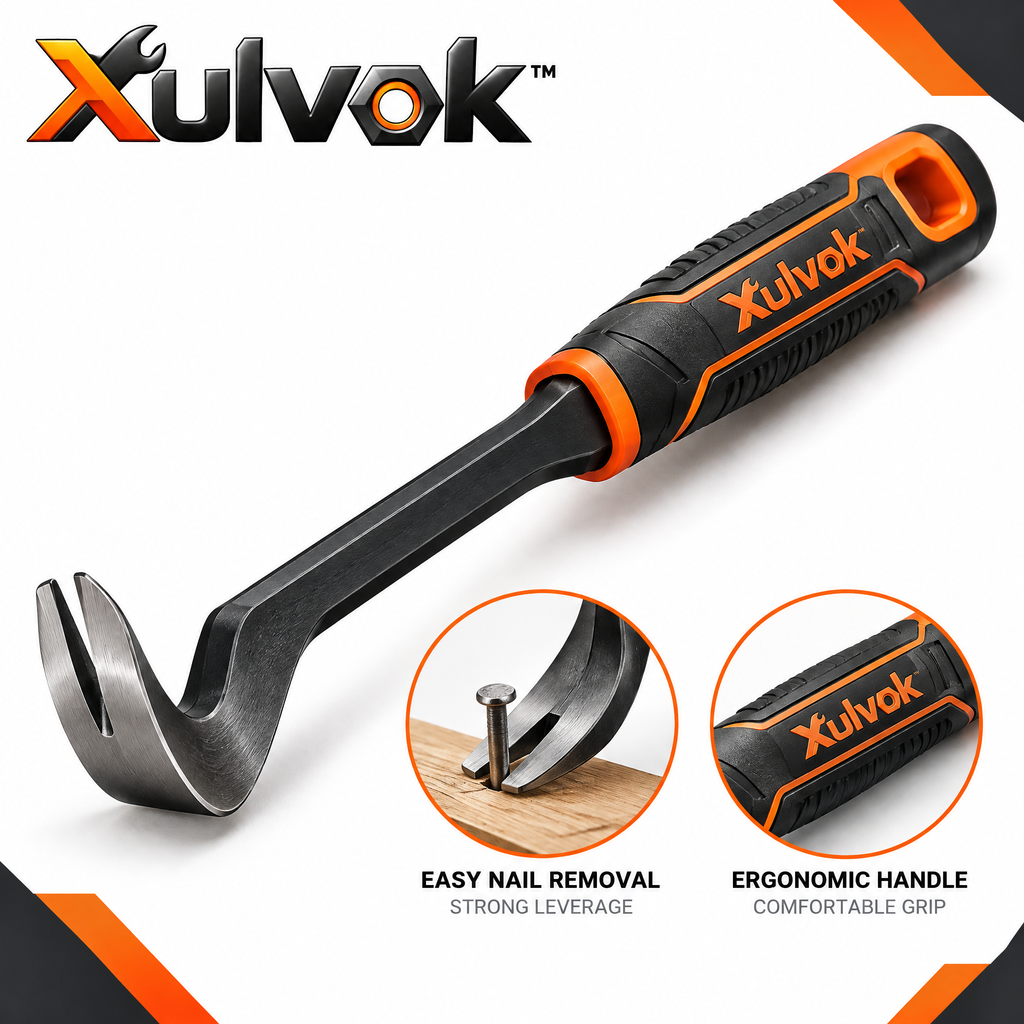 Xulvok™ Angled Nail Puller with Ergonomic Handle — product overview