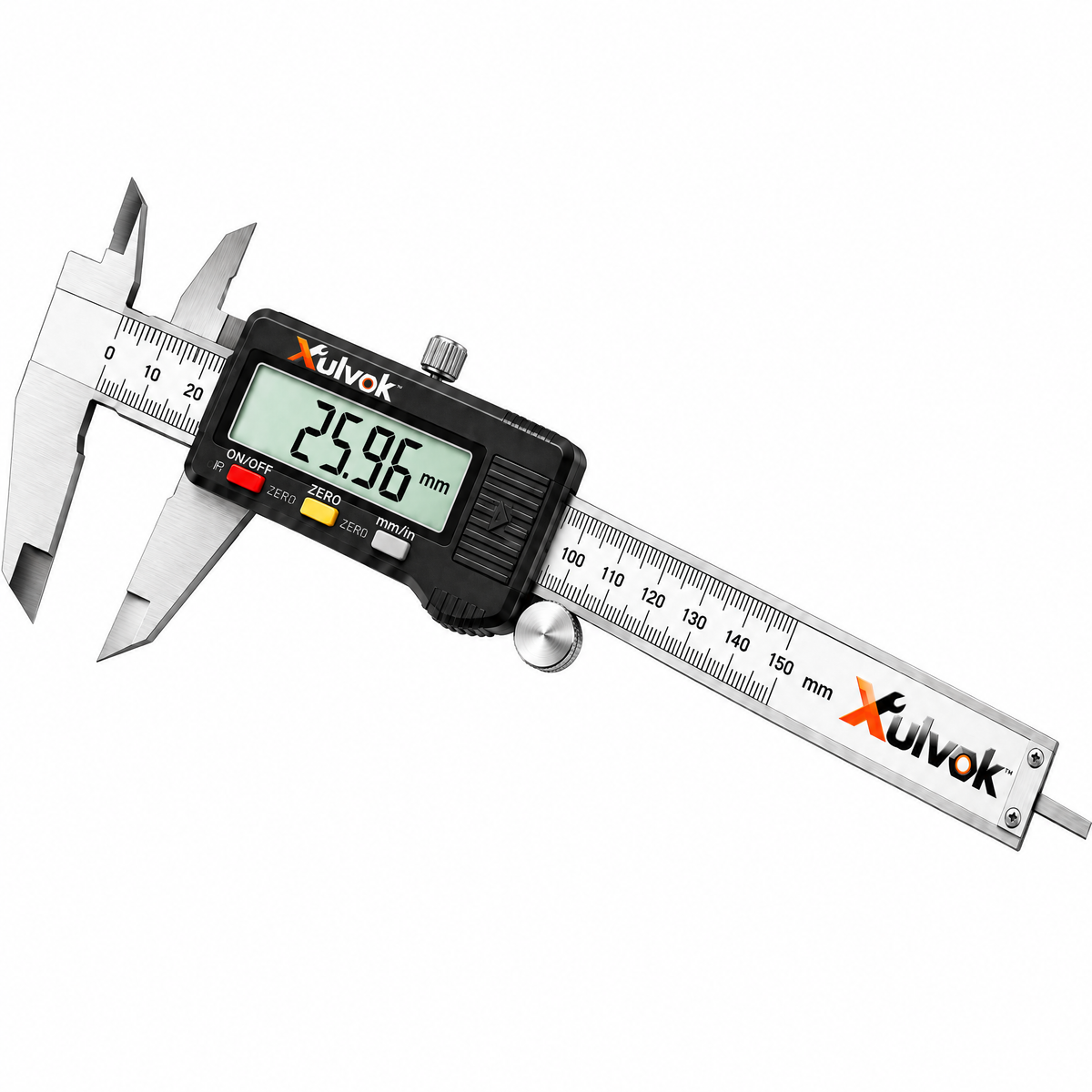 Xulvok™ Digital Caliper with LCD Display — close-up view